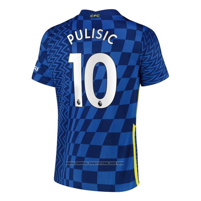 Camisola Chelsea Jogador Pulisic 1º 2021-2022